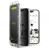 Ringke iPhone 16 Pro -näytönsuoja Easy Slide Privacy 2 kpl
