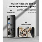 Ringke iPhone 16 Pro -näytönsuoja Easy Slide Privacy 2 kpl