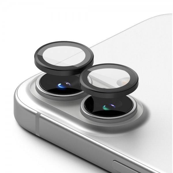 Ringke iPhone 16/iPhone 16 Plus kamerans linssuoja 2-pakkaus