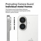Ringke iPhone 16/iPhone 16 Plus kamerans linssuoja 2-pakkaus