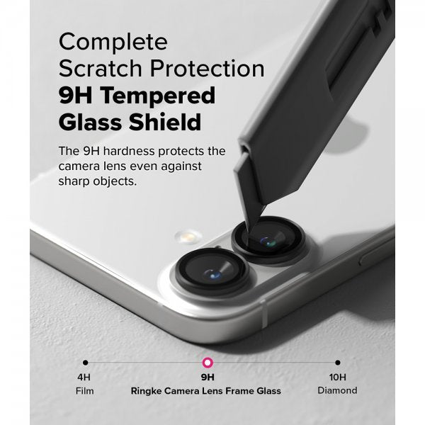 Ringke iPhone 16/iPhone 16 Plus kamerans linssuoja 2-pakkaus