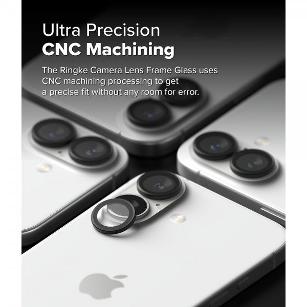 Ringke iPhone 16/iPhone 16 Plus kamerans linssuoja 2-pakkaus