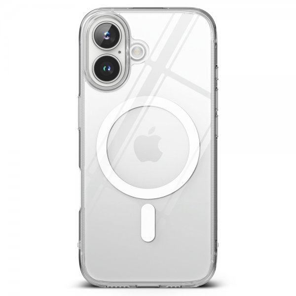 Ringke iPhone 16 Suojakuori Fusion Magnetic Transparent