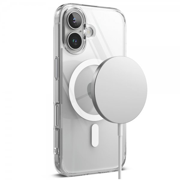 Ringke iPhone 16 Suojakuori Fusion Magnetic Transparent