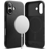 Ringke iPhone 16 Suojakuori Onyx Magnetic Musta