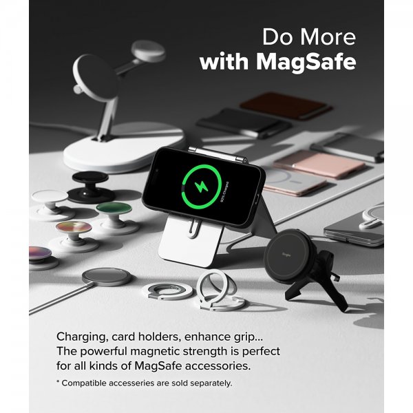 Ringke iPhone 16 Suojakuori Onyx Magnetic Musta
