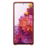 Samsung Alkuperäinen Samsung Galaxy S20 FE Kuori Silikonikuori Punainen