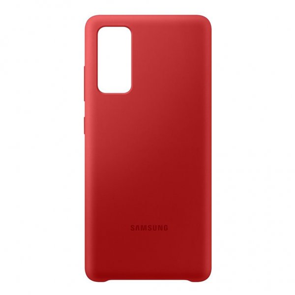Samsung Alkuperäinen Samsung Galaxy S20 FE Kuori Silikonikuori Punainen