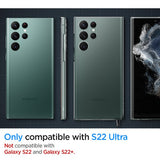 Spigen Samsung Galaxy S22 Ultra AirSkin Crystal Clear -suojakuori