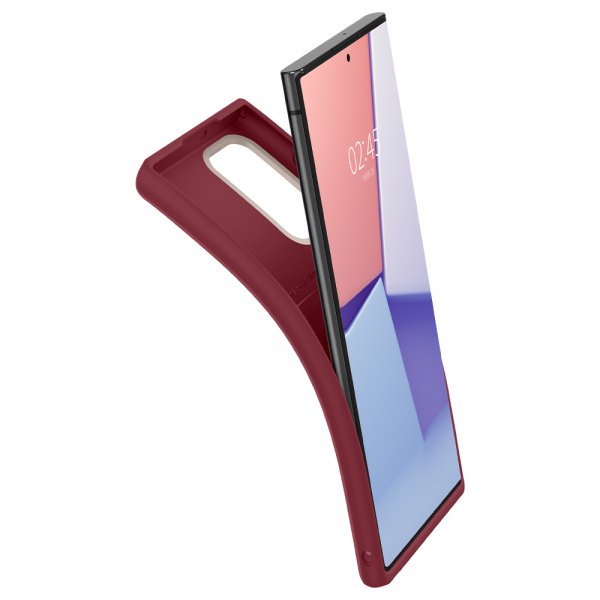 Cyrill Samsung Galaxy S22 Ultra Suojakuori Color Brick Sangria