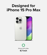 Ringke iPhone 15 Pro Max Näytönsuoja Privacy Tempered Glass Asennusapu