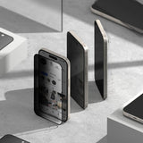 Ringke iPhone 15 näytönsuoja Privacy Tempered Glass asennusohjain