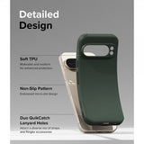 Ringke Google Pixel 9 Pro XL -suojakuori, Onyx, tummanvihreä