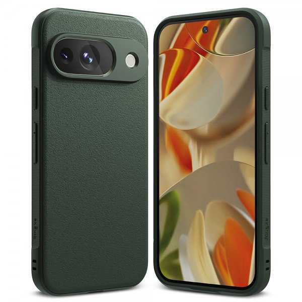 Ringke Google Pixel 9 -suojakuori, Onyx, tummanvihreä