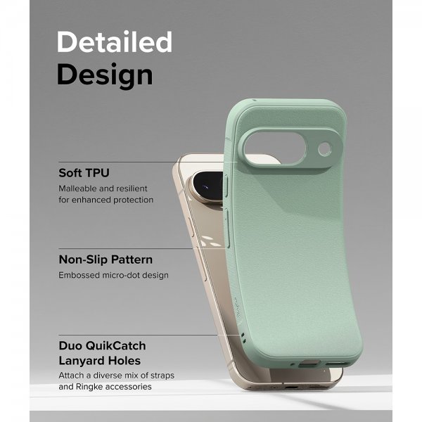 Ringke Google Pixel 9 -suojakuori, Onyx Mint