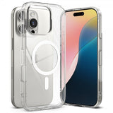Ringke iPhone 16 Pro Max -suojakuori Fusion Magnetic Transparent