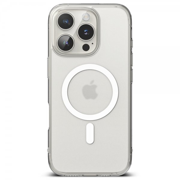 Ringke iPhone 16 Pro Max Kuori Fusion Magnetic Matte Transparent