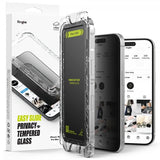 Ringke iPhone 16 Pro Max -näytönsuoja Easy Slide Privacy, 2 kpl