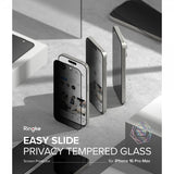 Ringke iPhone 16 Pro Max -näytönsuoja Easy Slide Privacy, 2 kpl