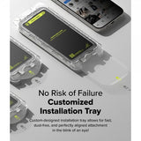 Ringke iPhone 16 Pro Max -näytönsuoja Easy Slide Privacy, 2 kpl