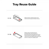 Ringke iPhone 16 Pro Max -näytönsuoja Easy Slide Privacy, 2 kpl