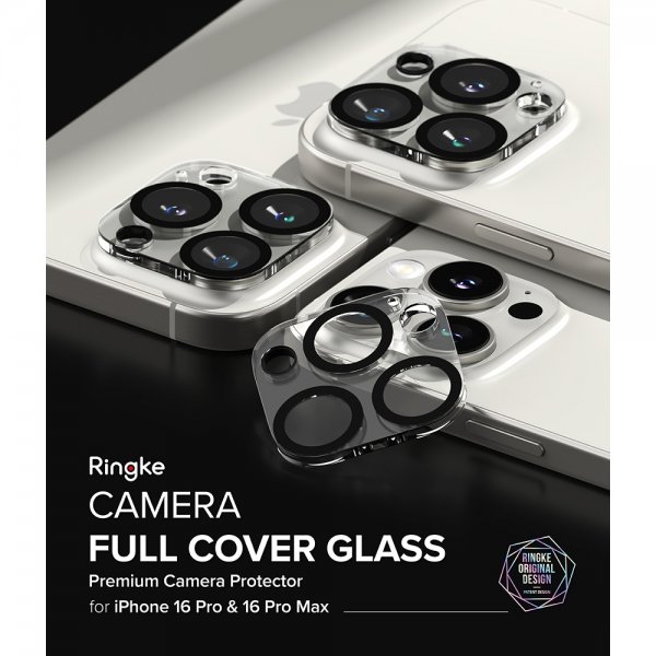 Ringke iPhone 16 Pro/16 Pro Max Kameran suojalasi 2-pack