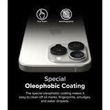 Ringke iPhone 16 Pro/iPhone 16 Pro Max Kameran linssins kehys 2-pakkaus