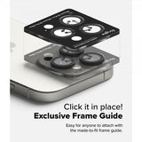 Ringke iPhone 16 Pro/iPhone 16 Pro Max Kameran linssins kehys 2-pakkaus