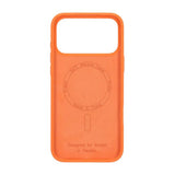 Rvelon iPhone 17 Pro Silikonikuori MagSafe Oranssi