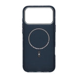 iPhone 17 Pro Max Kuori Aramidikuitu MagSafe Teksti Sininen