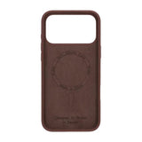 Rvelon iPhone 17 Pro Max Silikonikuori MagSafe Ruskea
