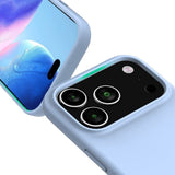 Rvelon iPhone 17 Pro -silikonikuori MagSafe, vaaleansininen
