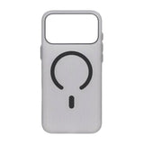 iPhone 17 Pro Max Kuori Uritettu MagSafe Vaaleanharmaa
