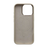 iPhone 17 kuori silikoni MagSafe beige