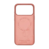 Rvelon iPhone 17 Pro -silikonikuori MagSafe-yhteensopiva, tummanpunainen