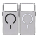 iPhone 17 Pro Max Kuori Uritettu MagSafe Vaaleanharmaa