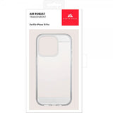 Black Rock iPhone 15 Pro -suojakuori Air Robust Case läpinäkyvä