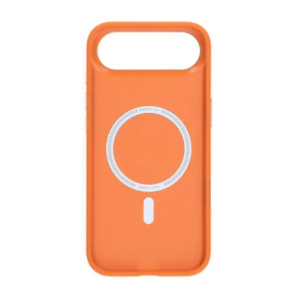 iPhone Air Kuoret Keinonahka MagSafe Oranssi