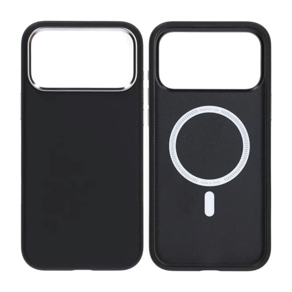 iPhone 17 Pro Kotelo Keinoiho MagSafe Musta