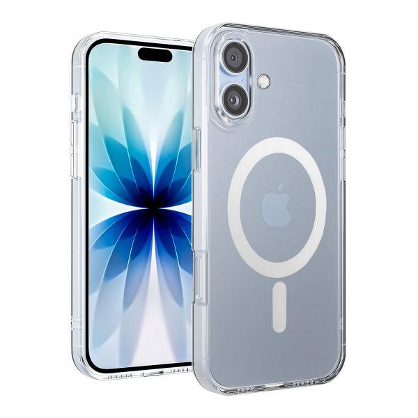 Rvelon iPhone 17 -kuori, läpinäkyvä MagSafe-yhteensopiva
