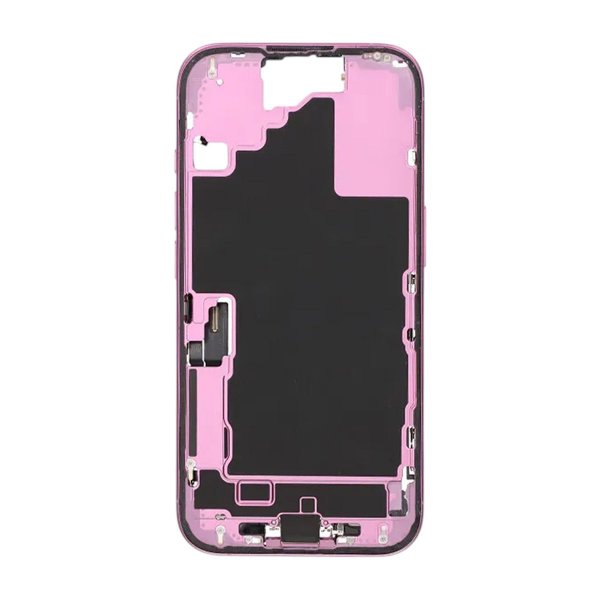 Keskikehys pikkutarvikkeineen iPhone 16 - Violetti OEM