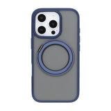 iPhone 16 Pro Kuori Kääntyvä MagSafe Jalusta Sininen