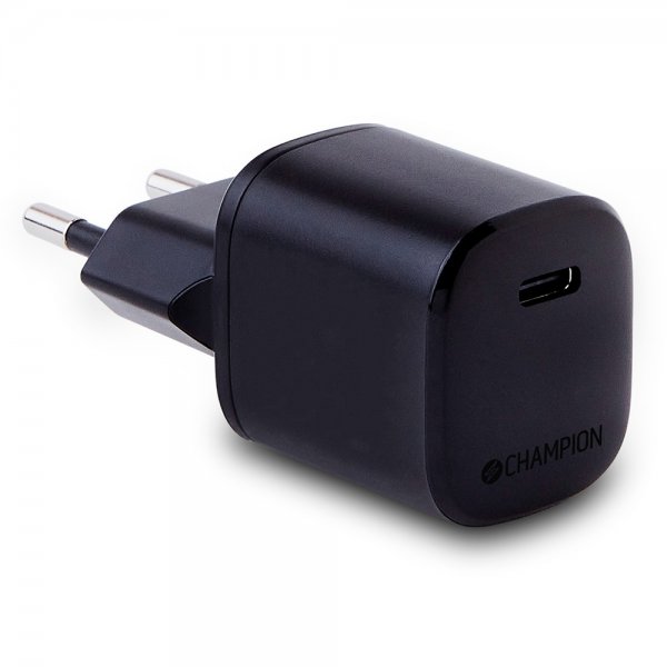 Champion Laturi ja kaapeli Pikalaturi USB-C–Lightning 20W Musta