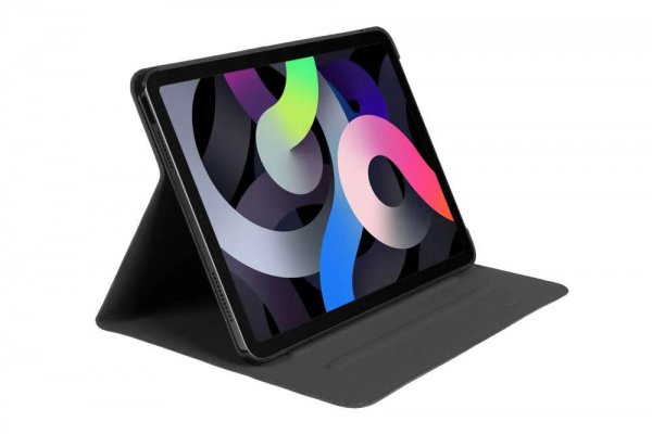 Gecko Covers iPad Air 10.9 (sukupolvi 4/5) EasyClick 2.0 -suojakotelo, musta
