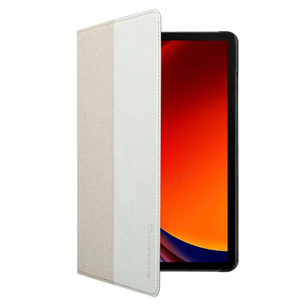 Gecko Covers Samsung Galaxy Tab S9/Galaxy Tab S9 FE -suojakotelo EasyClick Eco Sand