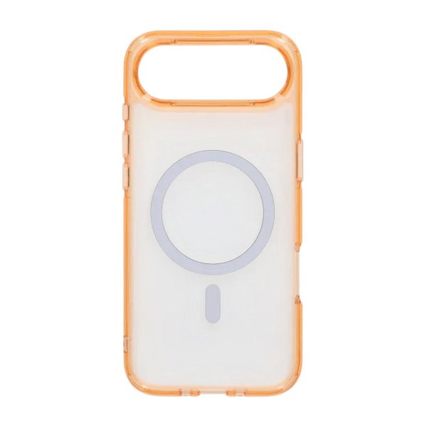 iPhone Air Kuoret TPU MagSafe Oranssi Läpinäkyvä