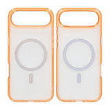 iPhone Air Kuoret TPU MagSafe Oranssi Läpinäkyvä