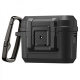 Spigen AirPods Pro 3 -kuoret Lock Fit Mattamusta