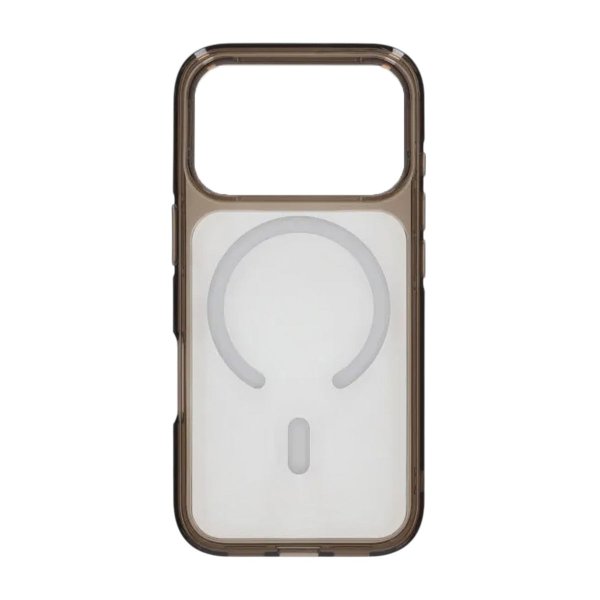 iPhone 17 Pro -kuori, TPU, MagSafe, läpinäkyvä, musta