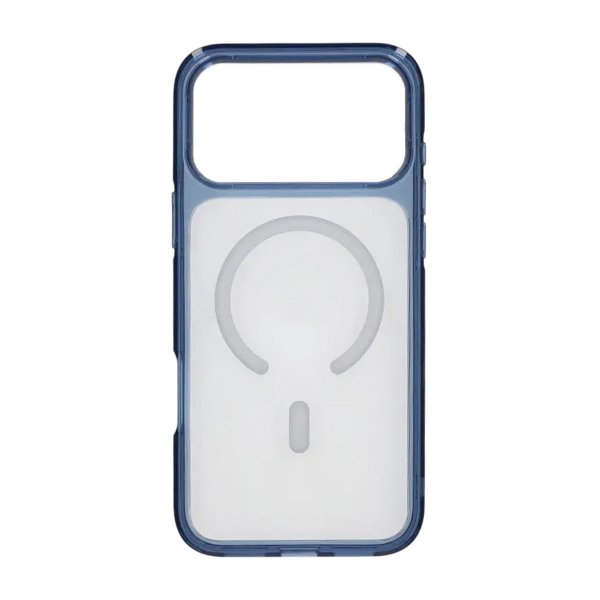 iPhone 17 Pro Max Kuori Läpinäkyvä MagSafe Sininen